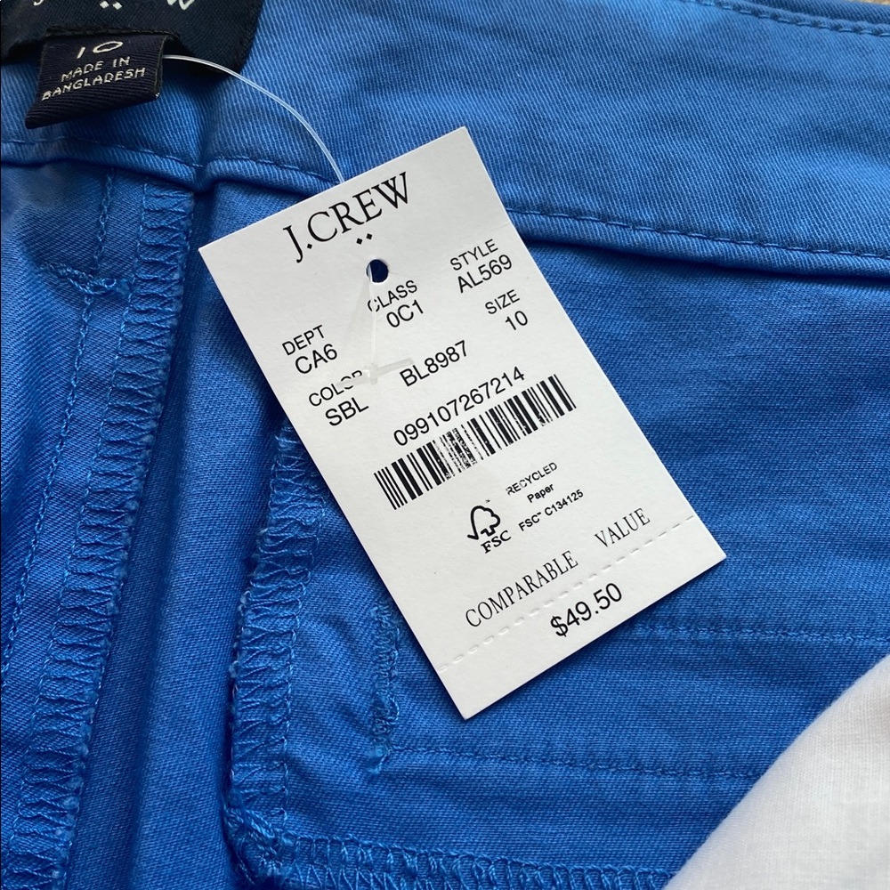 J Crew Women’s 9”  Shorts size 10 NWT - Picture 5 of 11